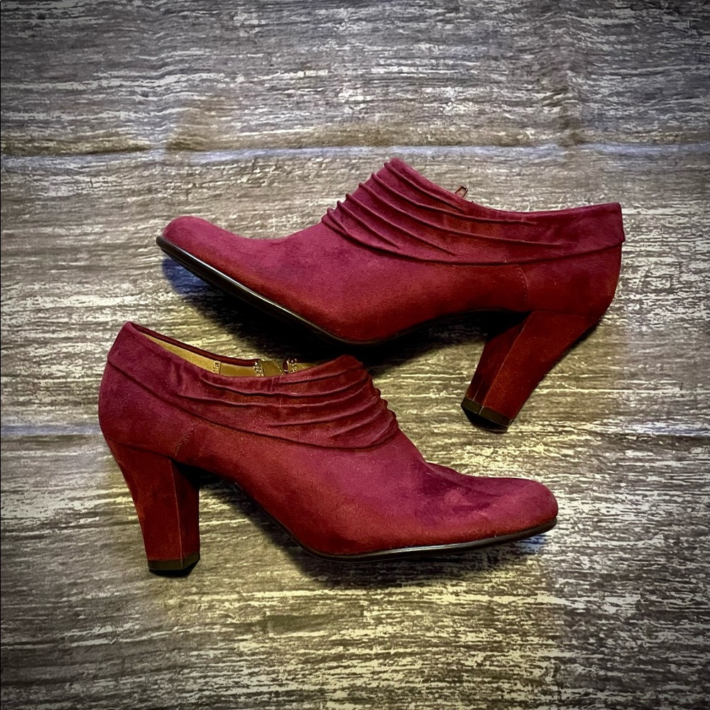 Beautiful, burgundy boots!